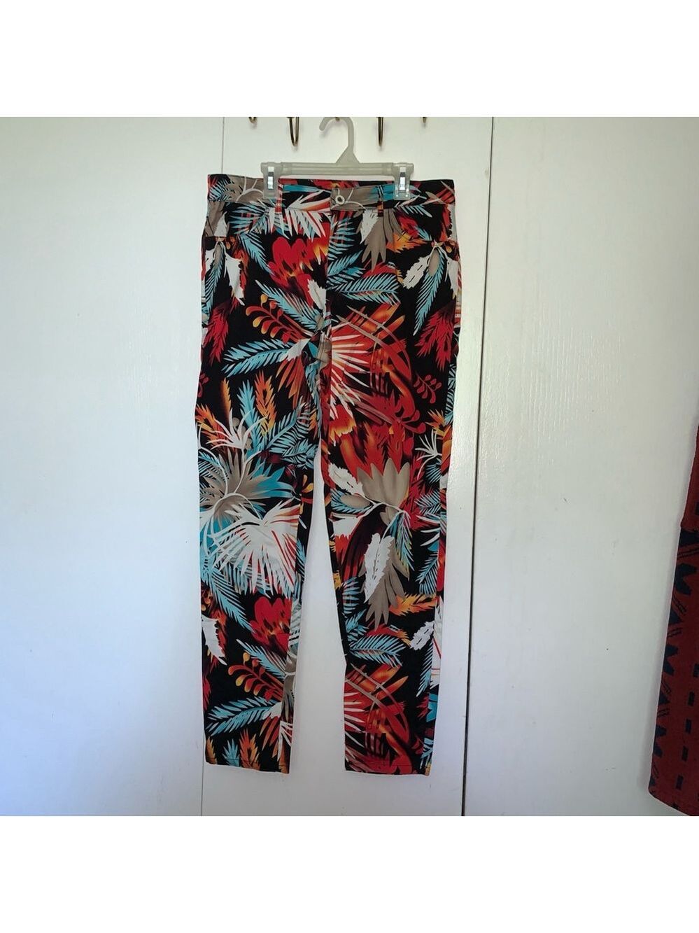 Women's Unbranded Pants Black Multi-color see measurements for size